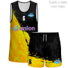 Conjunto de voley sin mangas 100% fullprint personalizado