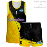 Conjunto de voley sin mangas 100% fullprint personalizado