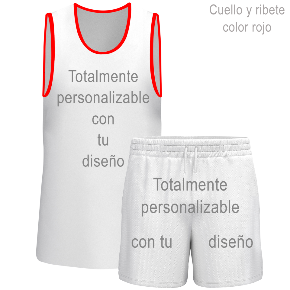 Conjunto de voley sin mangas 100% fullprint personalizado