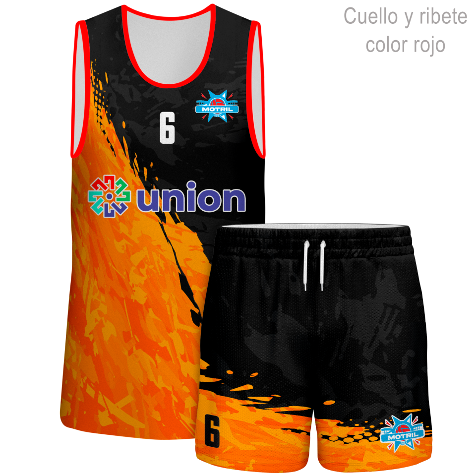 Conjunto de voley sin mangas 100% fullprint personalizado