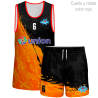 Conjunto de voley sin mangas 100% fullprint personalizado