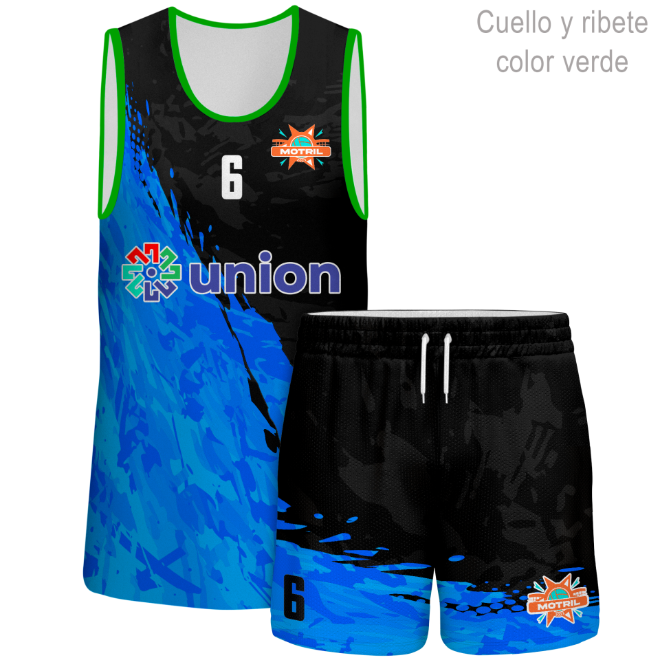 Conjunto de voley sin mangas 100% fullprint personalizado