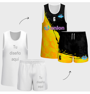 Conjunto de voley sin mangas 100% fullprint personalizado