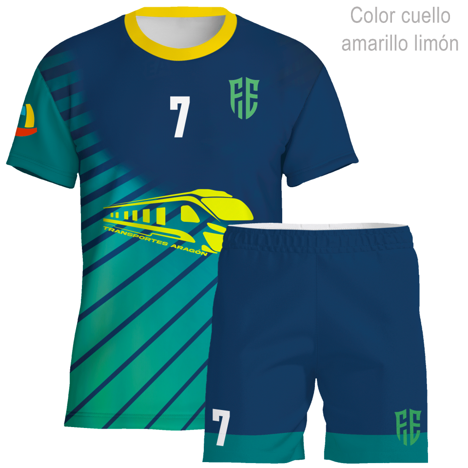 Conjunto multideporte 100% fullprint personalizado