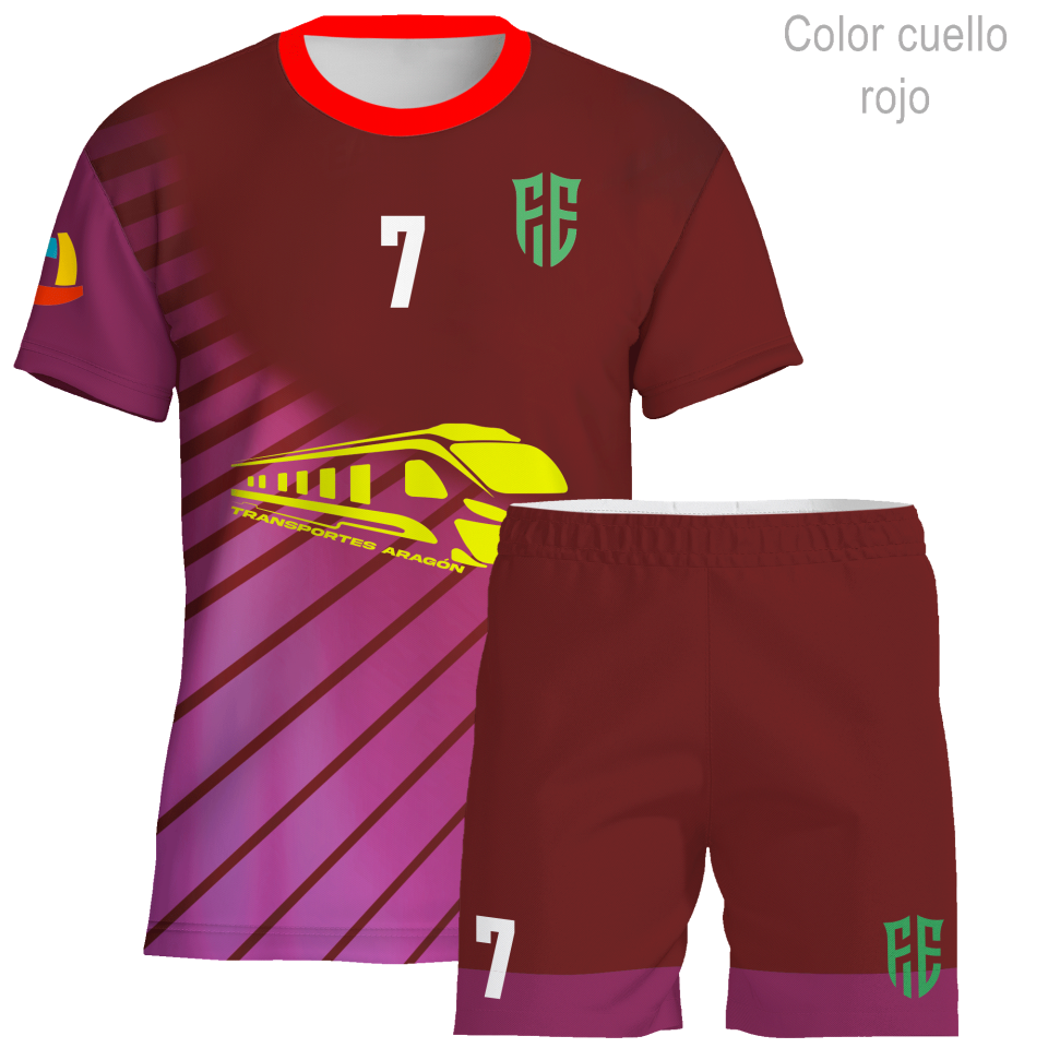 Conjunto multideporte 100% fullprint personalizado