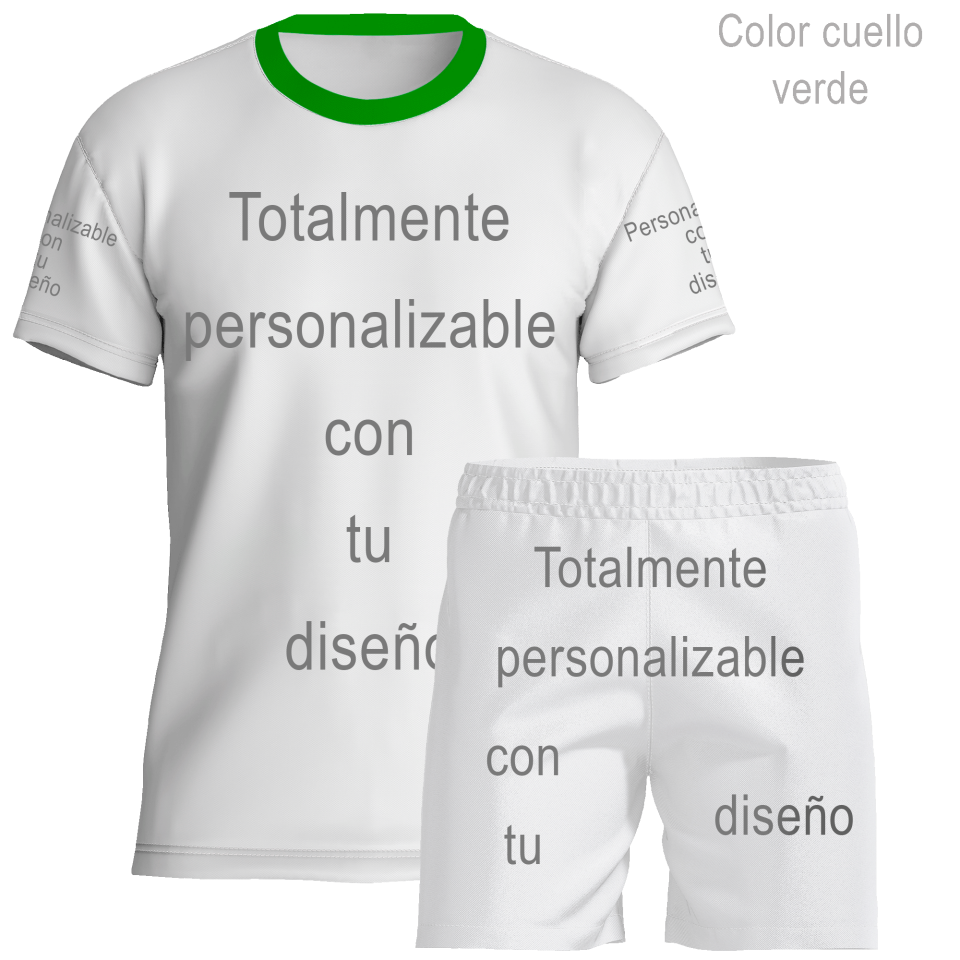 Conjunto multideporte 100% fullprint personalizado