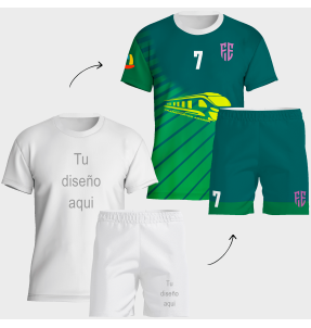 Conjunto multideporte 100% fullprint personalizado