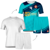 Conjunto de fútbol personalizado 100% fullprint