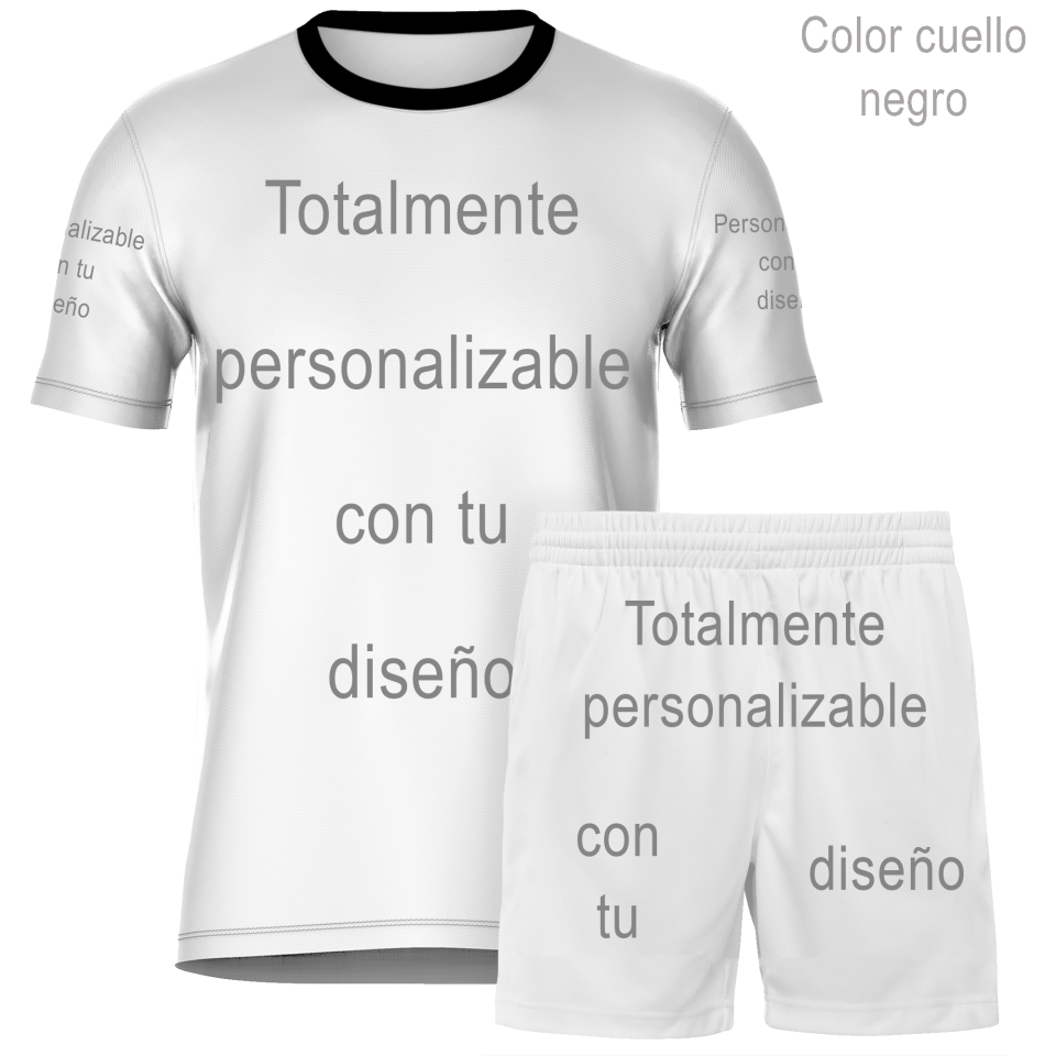 Conjunto de fútbol personalizado 100% fullprint