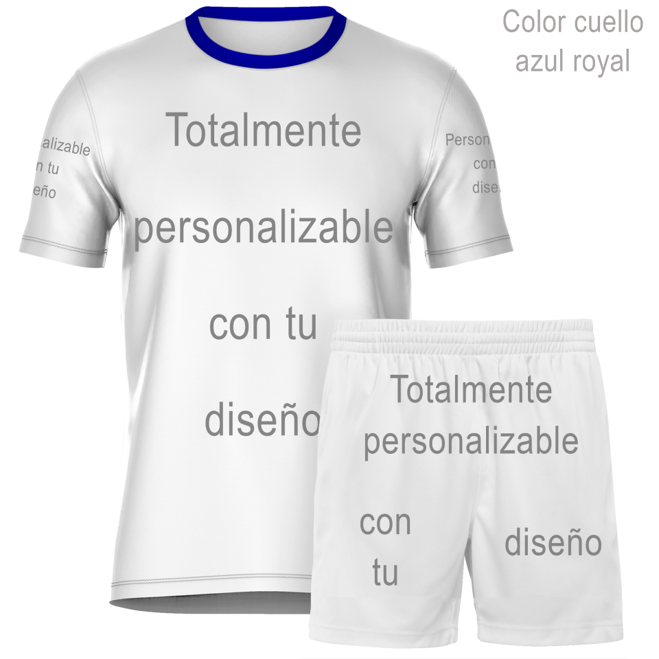 Conjunto de fútbol personalizado 100% fullprint