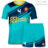 Conjunto de fútbol personalizado 100% fullprint