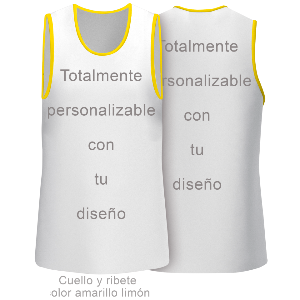 Camiseta voley sin mangas 100% fullprint personalizada