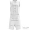 Conjunto de baloncesto 100% fullprint personalizado