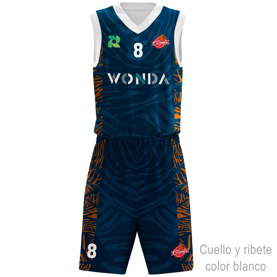 Conjunto de baloncesto 100% fullprint personalizado