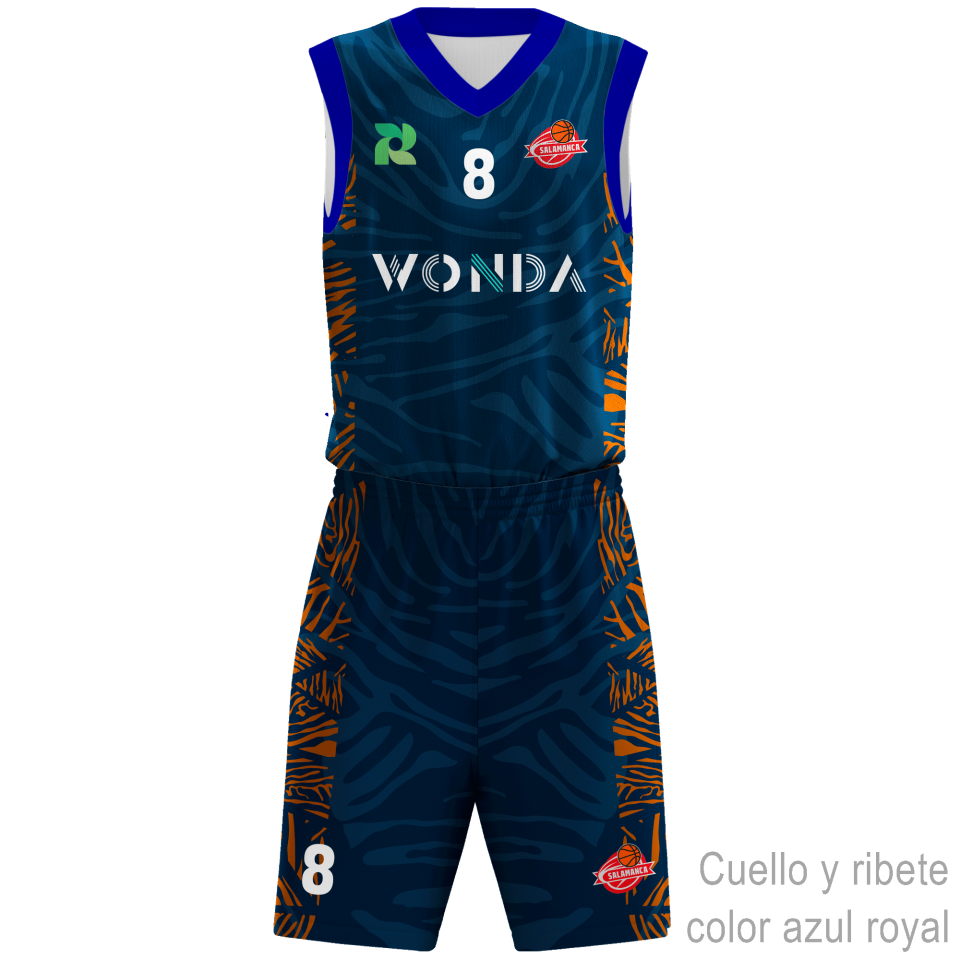 Conjunto de baloncesto 100% fullprint personalizado