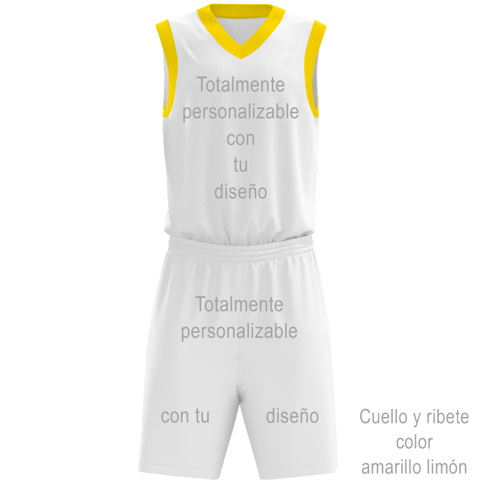 Conjunto de baloncesto 100% fullprint personalizado