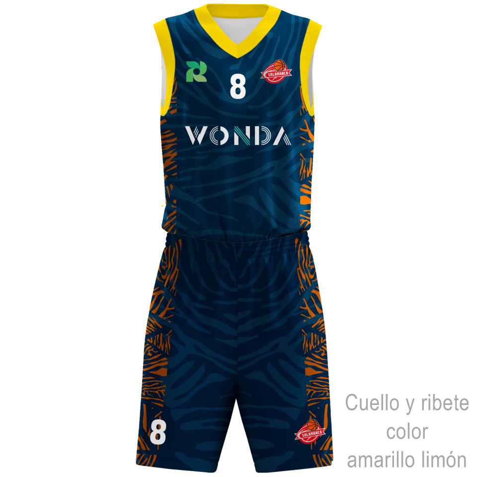 Conjunto de baloncesto 100% fullprint personalizado
