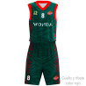 Conjunto de baloncesto 100% fullprint personalizado