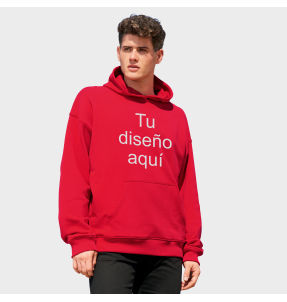 Sudadera con capucha oversize personalizada