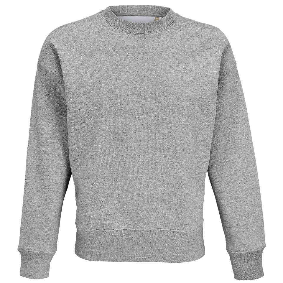 Sudadera sin capucha oversize personalizada