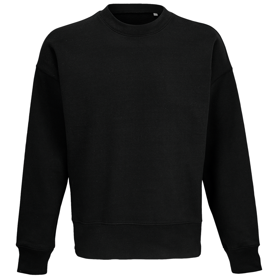 Sudadera sin capucha oversize personalizada