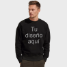 Sudadera sin capucha oversize personalizada