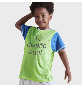 Peto deportivo infantil personalizado