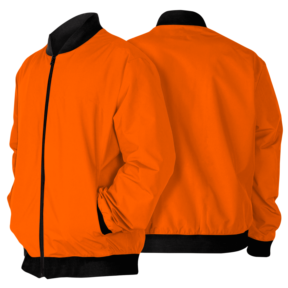 Chaqueta Bomber colores planos personalizada