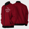Chaqueta Bomber colores planos personalizada
