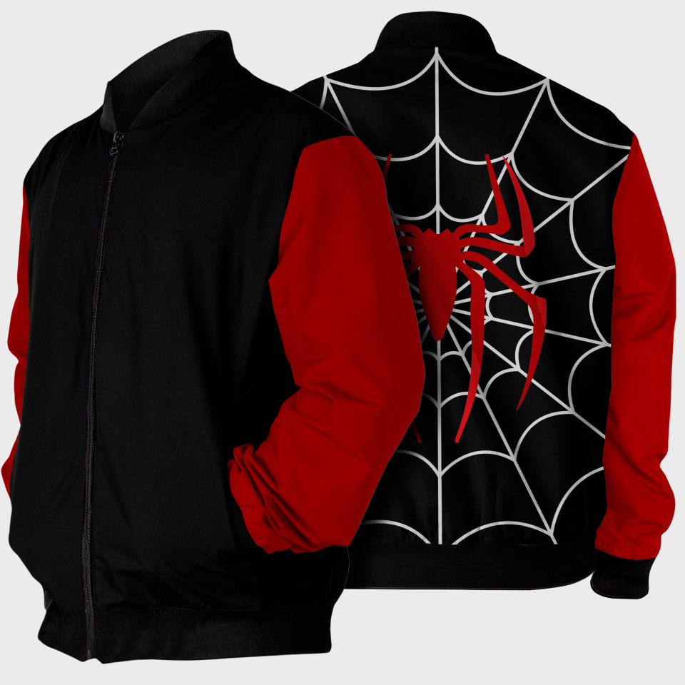Chaqueta Bomber Araña