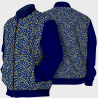 Chaqueta Bomber Clavel Azul