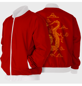 Chaqueta Bomber Dragón Chino