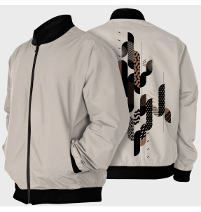 Chaqueta Bomber Arte Abstracto