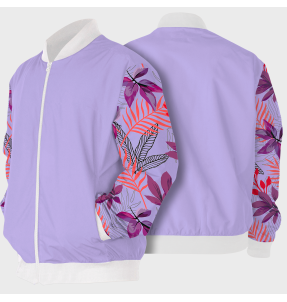 Chaqueta Bomber Ipomea Lila