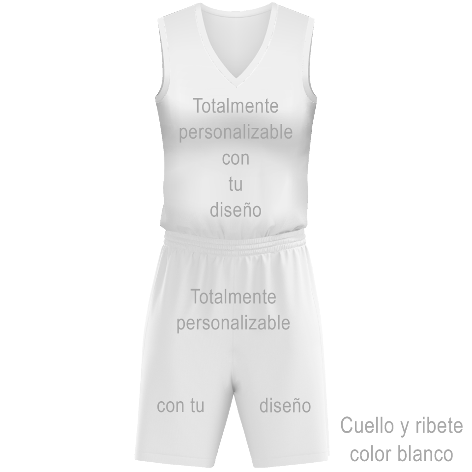 Conjunto de baloncesto de mujer 100% fullprint personalizado