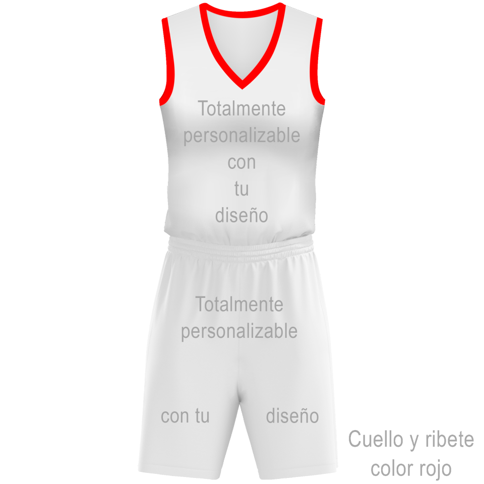 Conjunto de baloncesto de mujer 100% fullprint personalizado
