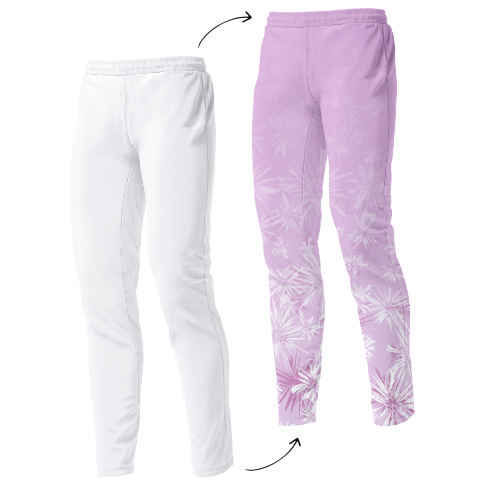 Pantalón de mujer running largo 100% fullprint personalizado