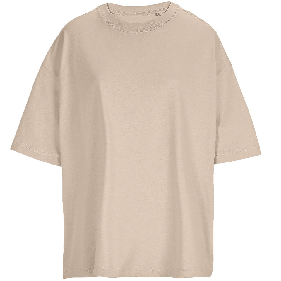 Camiseta oversize de mujer personalizada