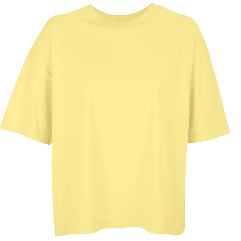 Camiseta oversize de mujer personalizada