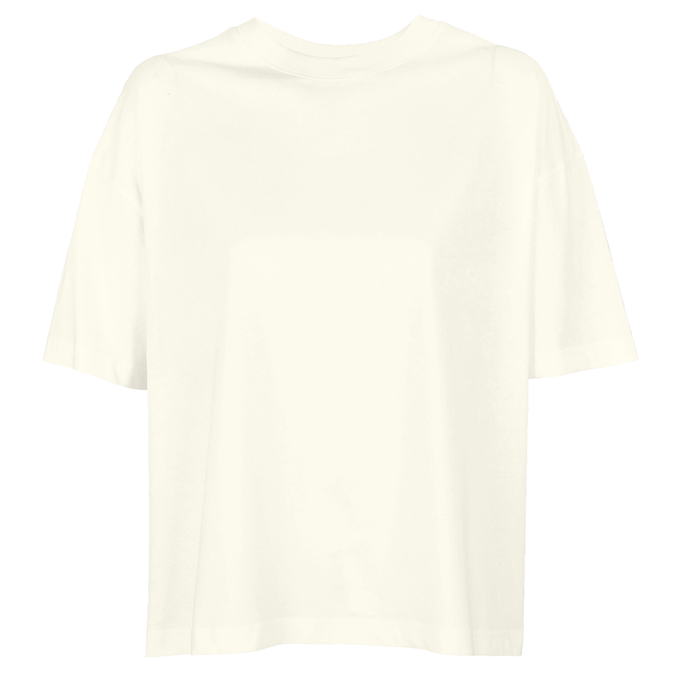 Camiseta oversize de mujer personalizada