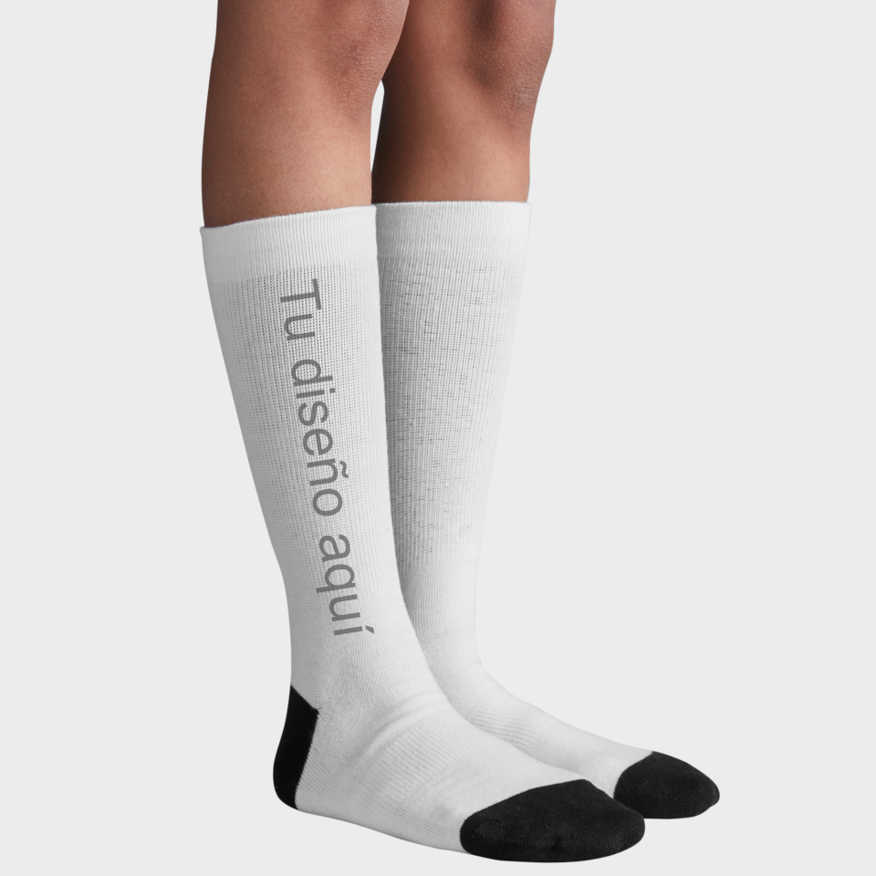 Calcetines media caña personalizados