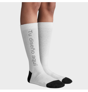 Calcetines media caña personalizados