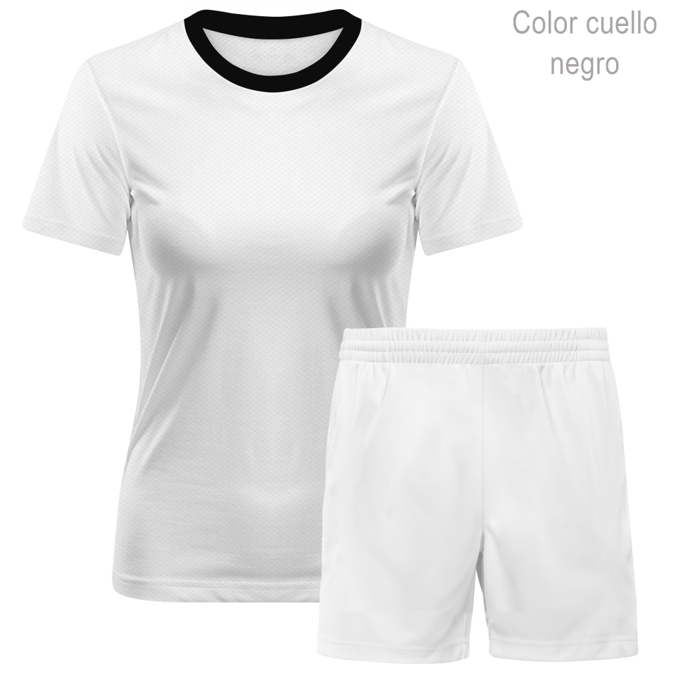 Conjunto de fútbol de mujer 100% fullprint personalizado
