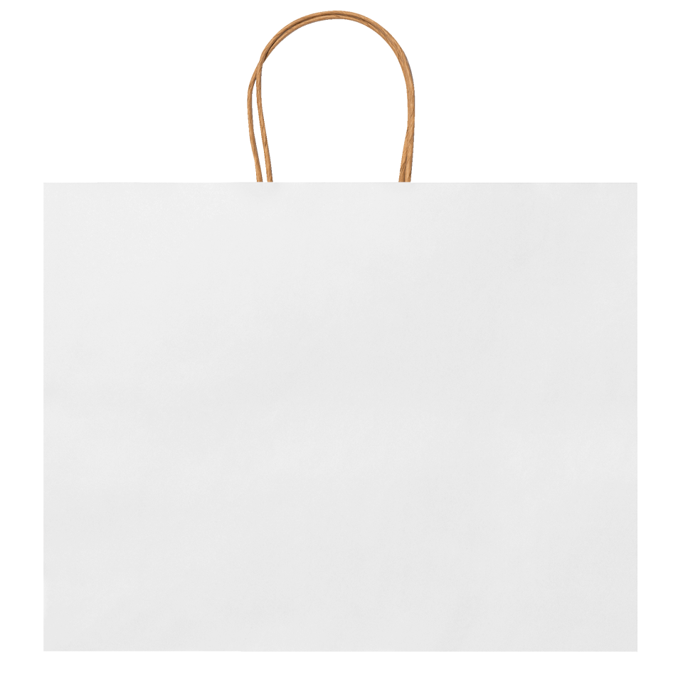 Bolsa de papel MAPLE en acabado natural personalizada