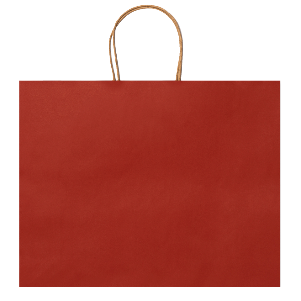 Bolsa de papel MAPLE en acabado natural personalizada