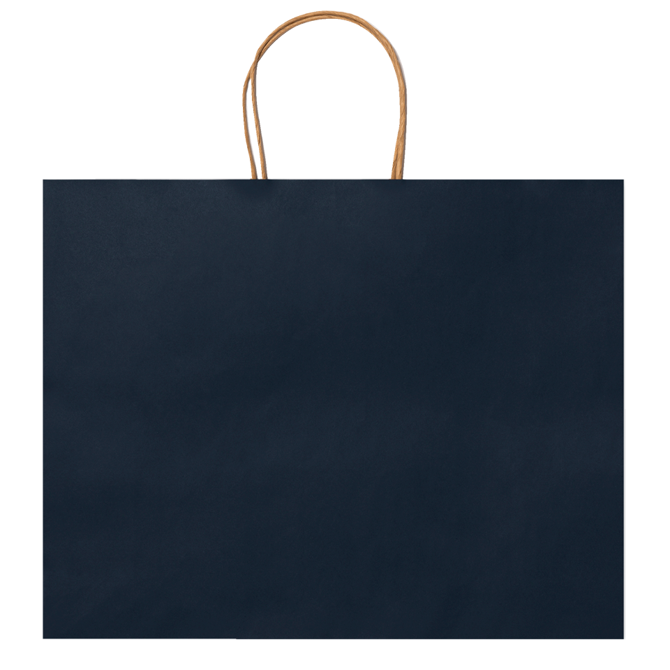 Bolsa de papel MAPLE en acabado natural personalizada