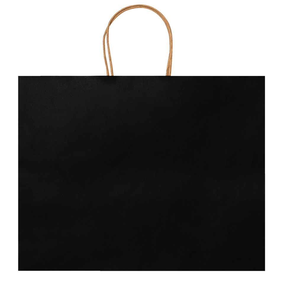 Bolsa de papel MAPLE en acabado natural personalizada