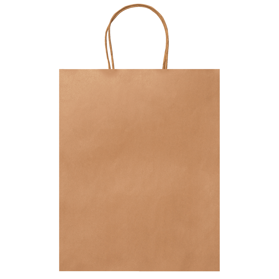 Bolsa de papel ARCE acabado natural personalizada