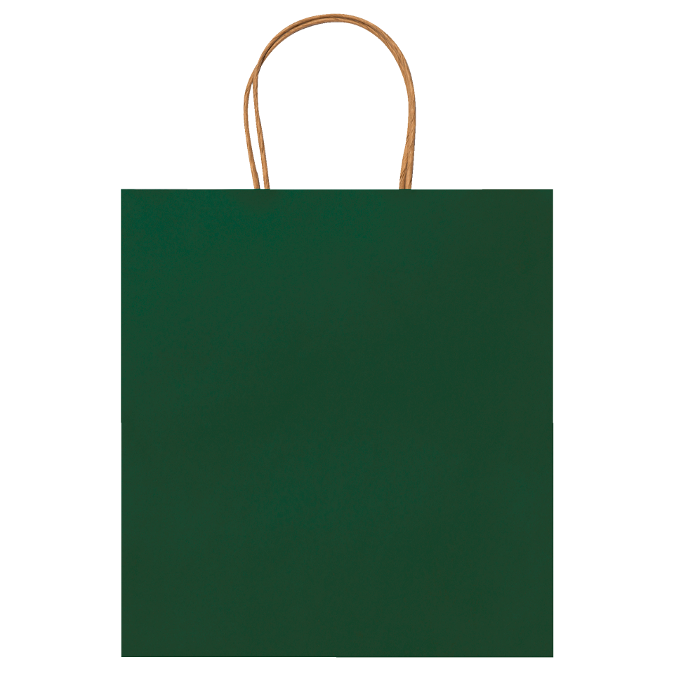 Bolsa de papel Haya en acabado natural personalizada