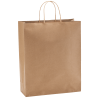 Bolsa de papel ROBLE en acabado natural personalizada
